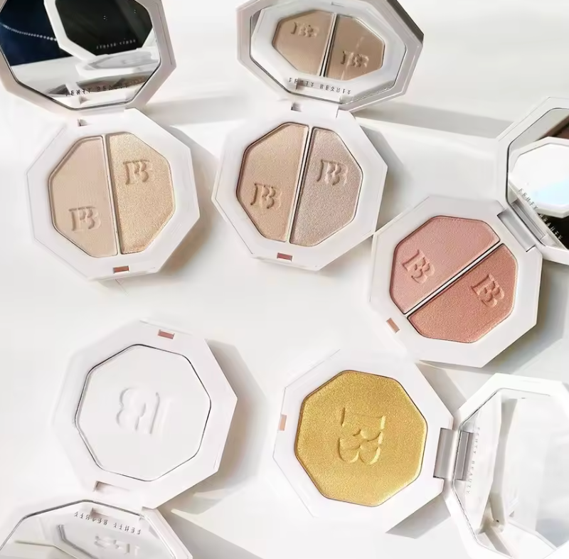 💎 FB Diamond Bomb 3D Pink Highlighter Palette 💎