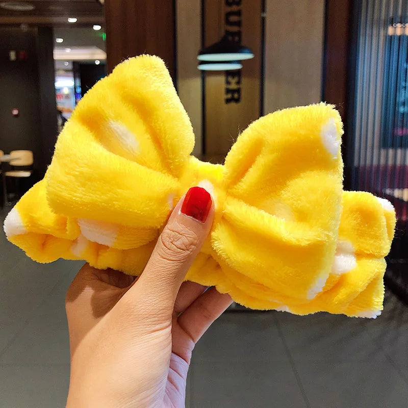 🎀 Fleece Bow Headband 🎀