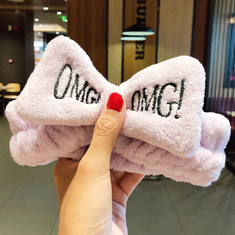 🎀 Fleece Bow Headband 🎀