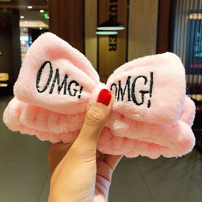 🎀 Fleece Bow Headband 🎀