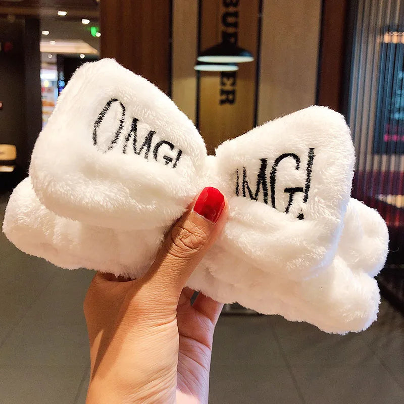 🎀 Fleece Bow Headband 🎀