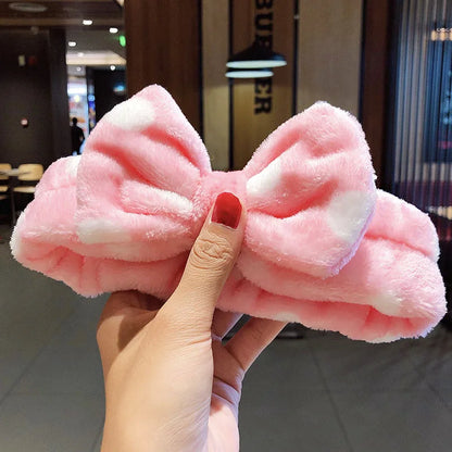 🎀 Fleece Bow Headband 🎀