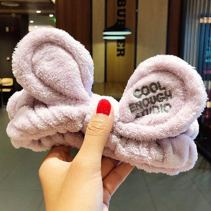 🎀 Fleece Bow Headband 🎀