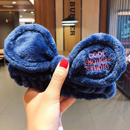 🎀 Fleece Bow Headband 🎀