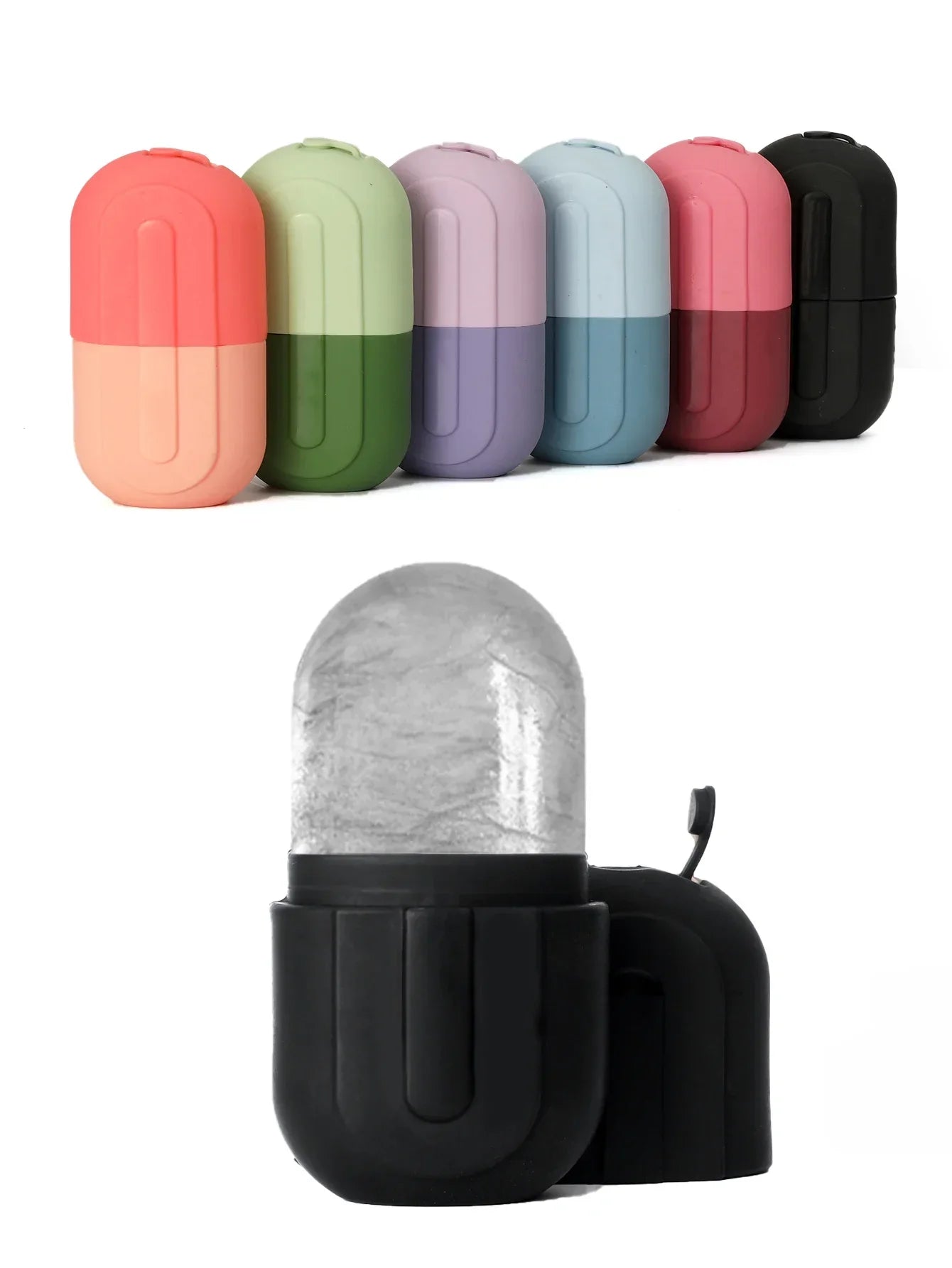 ❄️ Upgraded Face & Eye Ice Roller – Facial Massager for Cool, Glowing Skin ❄️