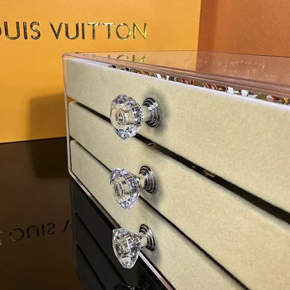 ✨ Acrylic Velvet Jewelry Organizer ✨