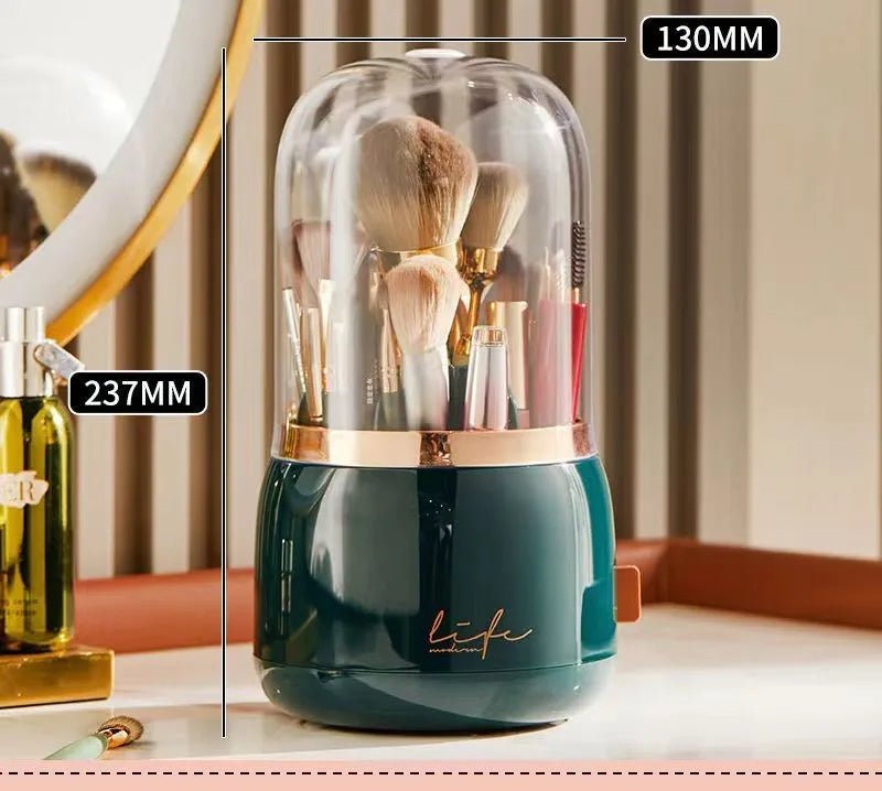 ✨ 360° Rotating Makeup Brush Holder ✨