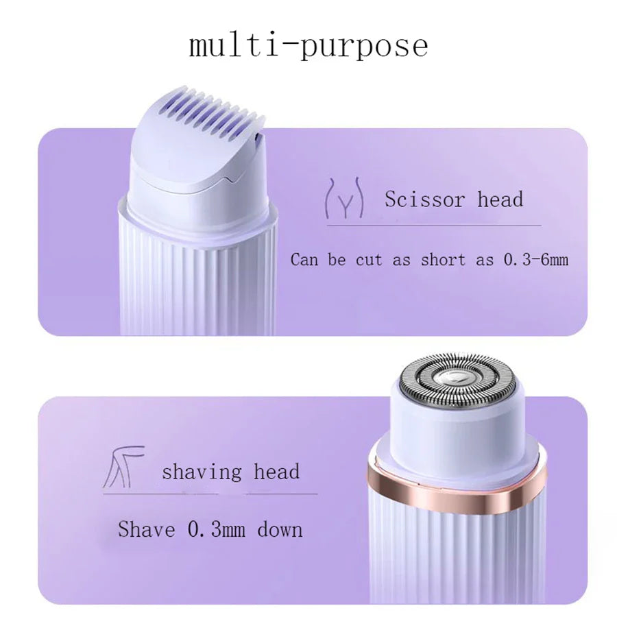 💖 Two-in-One Women’s Electric Shaver – Portable & Versatile 💖