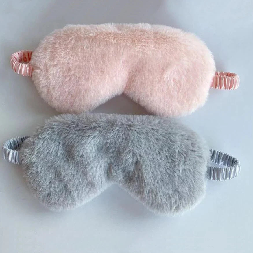 💖 Cute Plush Love Cloud Sleeping Mask 💖