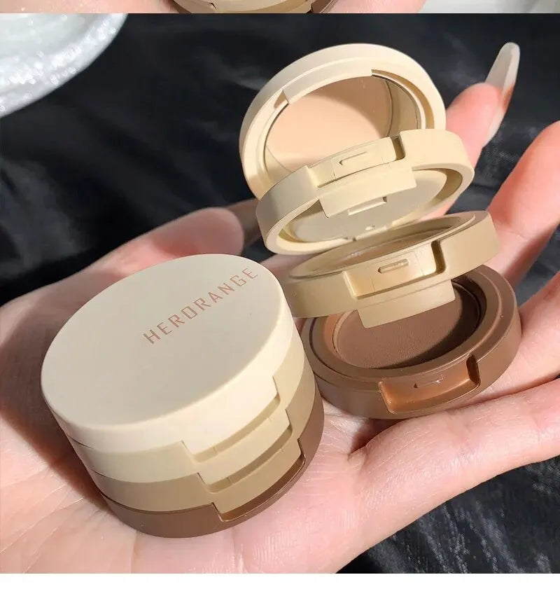 💖 Warna Cute Nude Glitter Eyeshadow Palette 💖