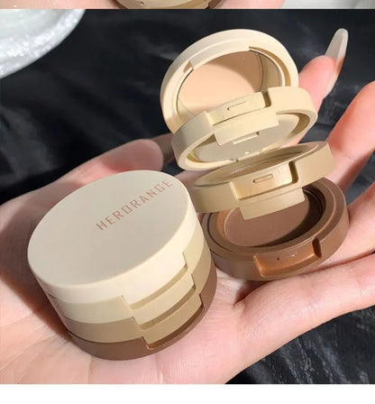 💖 Warna Cute Nude Glitter Eyeshadow Palette 💖