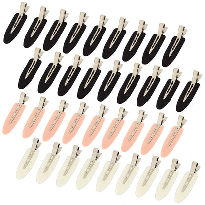 ✨ 10pcs No Crease Hair Clips – Style Without the Bend! ✨