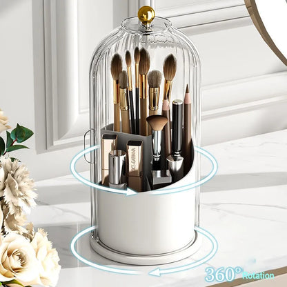 ✨ 360° Rotating Makeup Brush Holder ✨